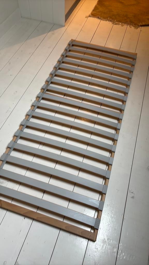 Ikea lattenbodem sultan lodinge 80x200 cm, Ophalen, Zo goed als nieuw, Eenpersoons, 80 cm
