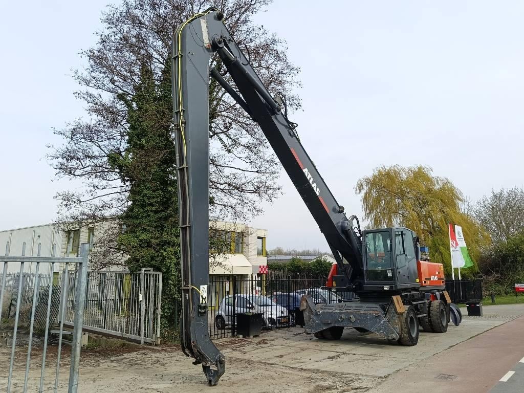 Atlas 350 MH overslag kraan waste handler umslag bagger, Kraan