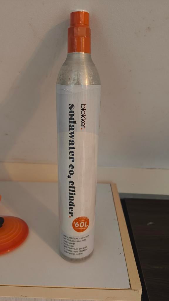 Blokker sodawater CO2 cilinder 60L, Ophalen of Verzenden