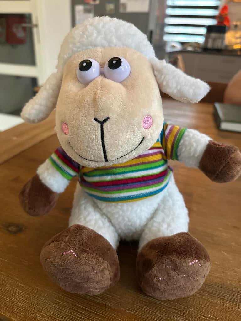 Dansend en zingend schaapje, Ophalen, Gebruikt, Overige typen, Middelgroot (20 tot 80 cm)