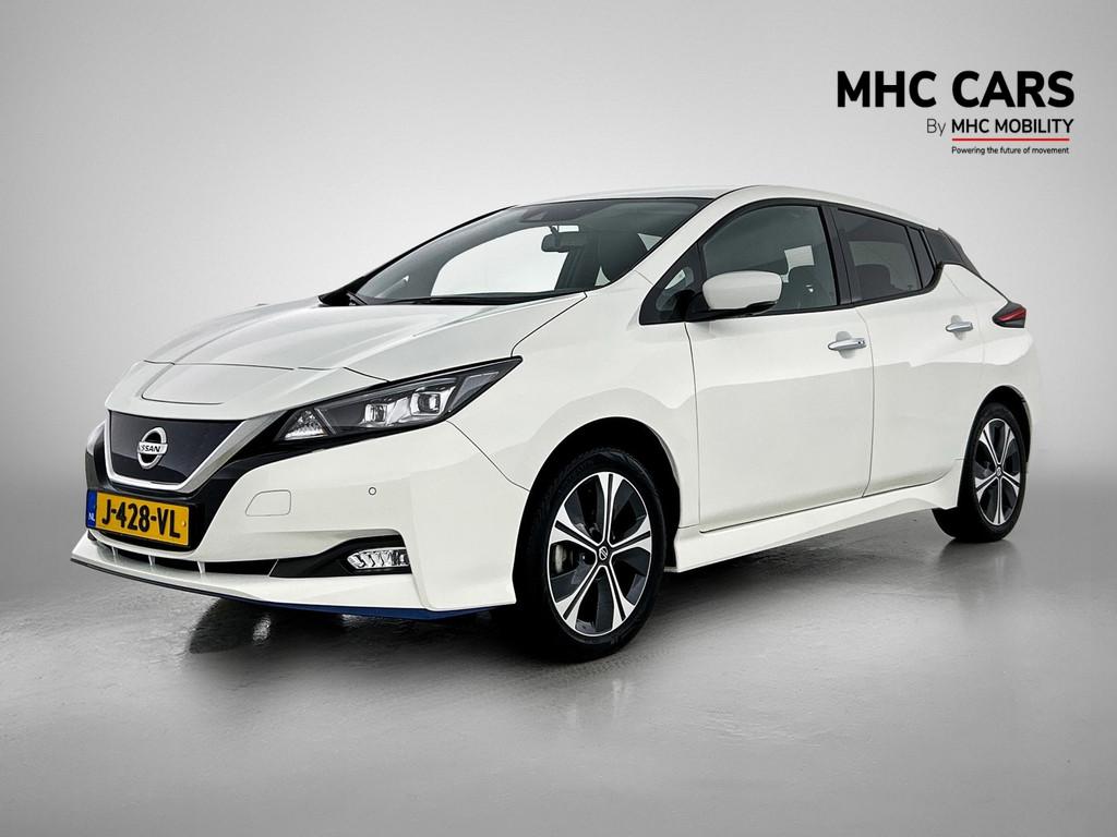 Nissan Leaf e+ N-Connecta 62 kWh | Navi | Clima | (bj 2020), Automaat, Stof, Gebruikt, Zwart