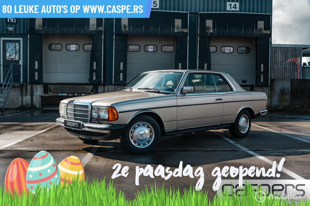 Mercedes 280 CE W123 | Spaanse met NL kenteken + APK 2028 !, Automaat, Gebruikt, Bruin, Bedrijf