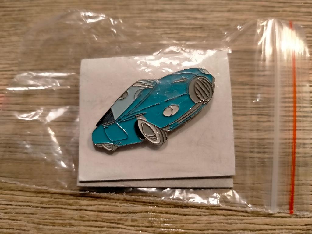 Robbedoes auto Turbot-Rhino Atlas Uitgeverij strip pin, Ophalen of Verzenden, Zo goed als nieuw, Overige onderwerpen