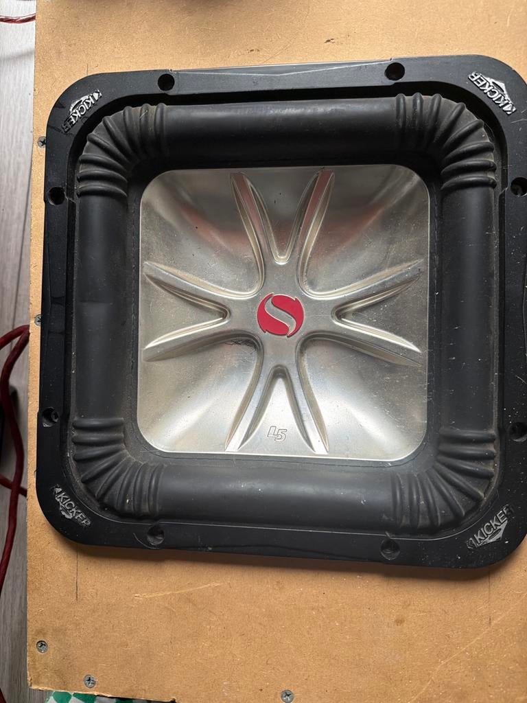 Kicker L5 woofer voor in de auto, Auto diversen, Ophalen, Gebruikt