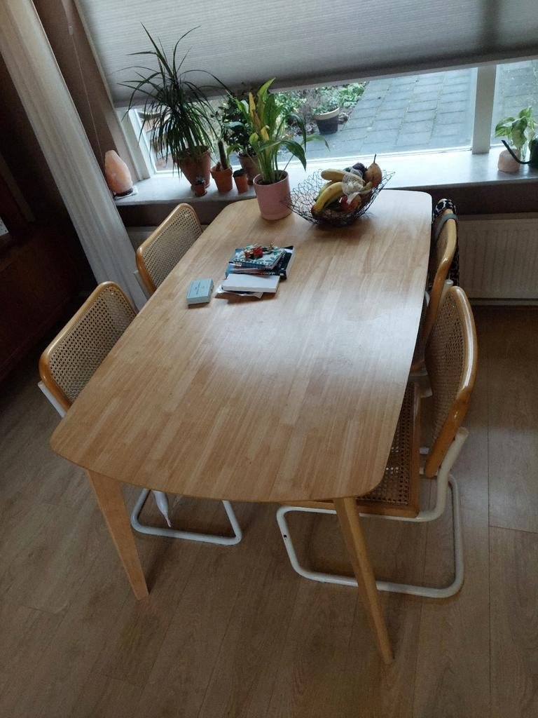 Eettafel gratis ophalen, Ophalen, Gebruikt, 4 tot 6 stoelen