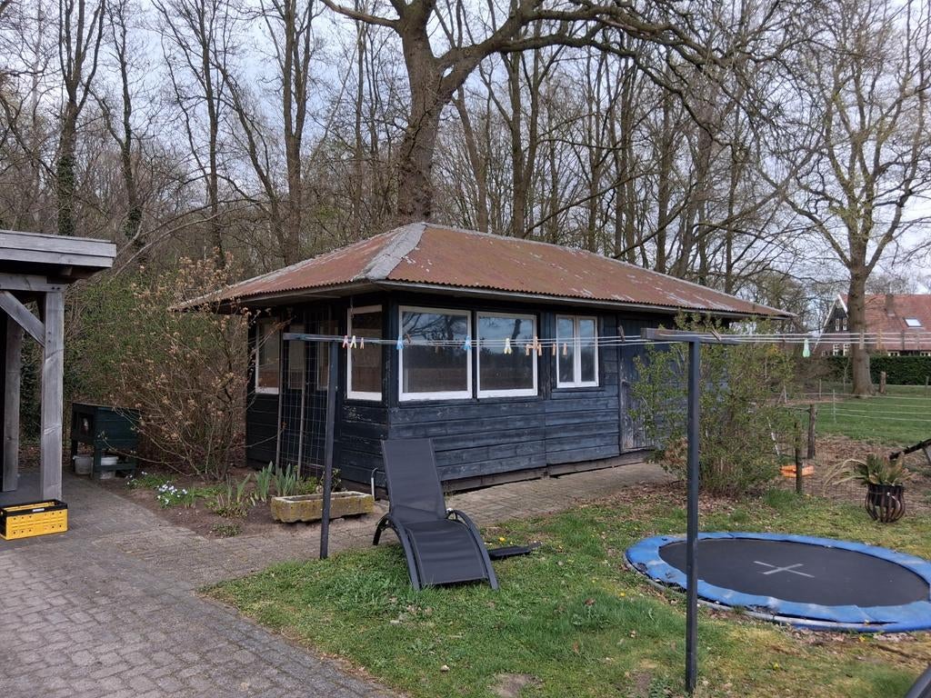 Een houten schuurtje, Tuin en Terras, Tuinhuizen, Ophalen of Verzenden, Gebruikt, Schuur
