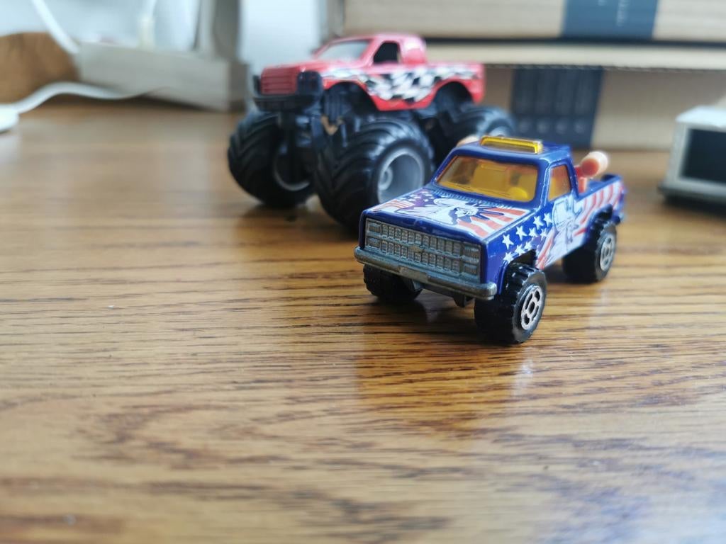 Majorette Chevrolet Pick-up Truck Amerikaans Design, Overige merken, Gebruikt, 1:50 of kleiner, Ophalen of Verzenden