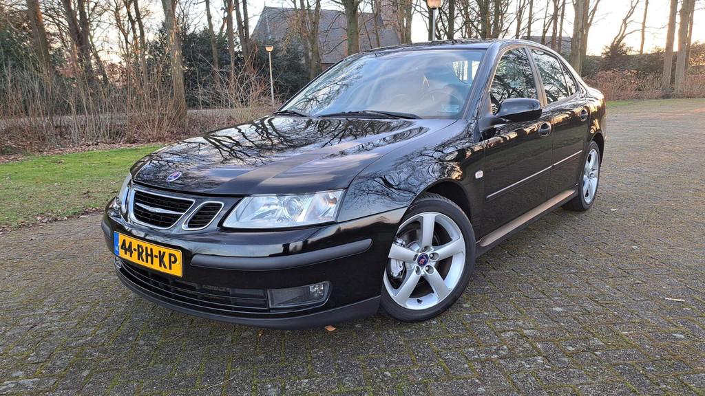 Saab 9-3 Sport Sedan 1.9 TID Intro Pack NETTE AUTO GOED OH!, Auto's, Saab, Voorwielaandrijving, Parkeersensor, Gebruikt, Zwart