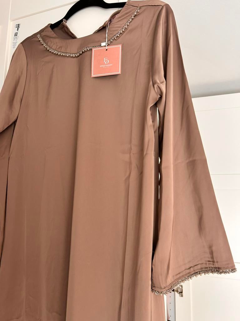Nieuwe luxe abaya voor meisjes leeftijd 14 jaar, Ophalen of Verzenden, Zo goed als nieuw, Maat 34 (XS) of kleiner, Overige typen