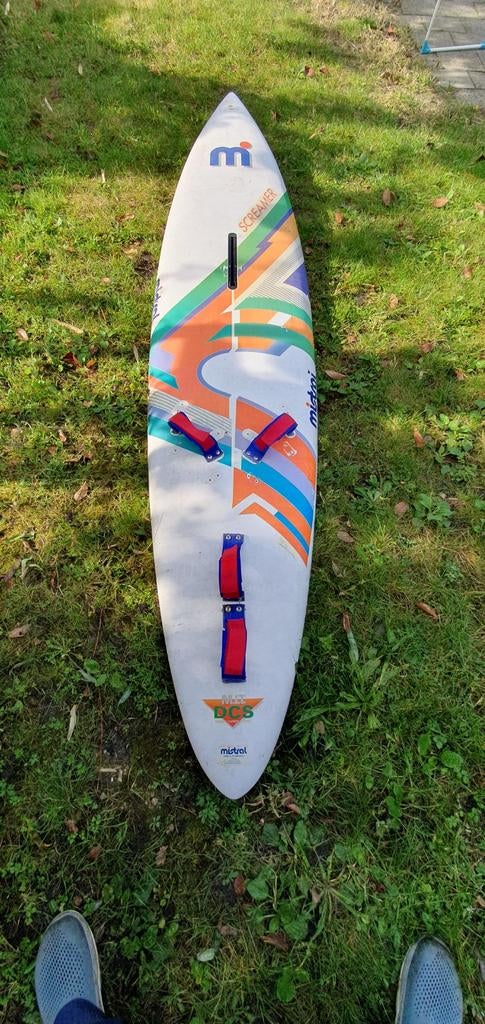 Mooie Mistral Screamer, Watersport en Boten, Ophalen, Gebruikt, 250 tot 300 cm, Plank