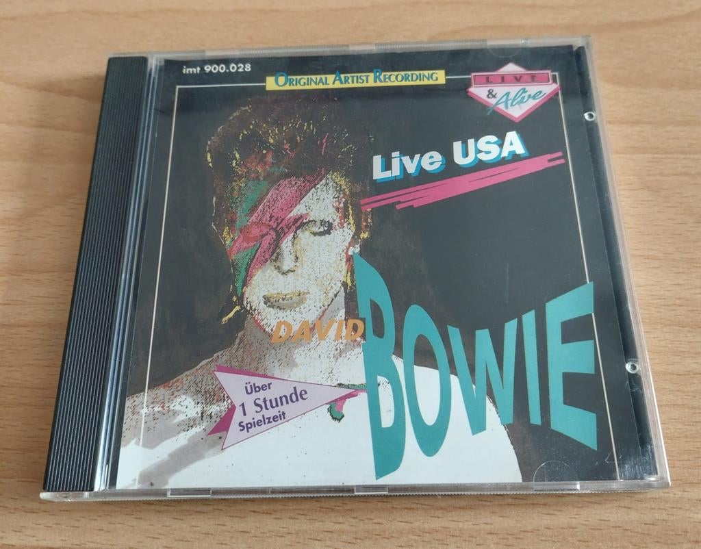 David Bowie - Live USA CD, Ophalen of Verzenden, 1960 tot 1980, Zo goed als nieuw
