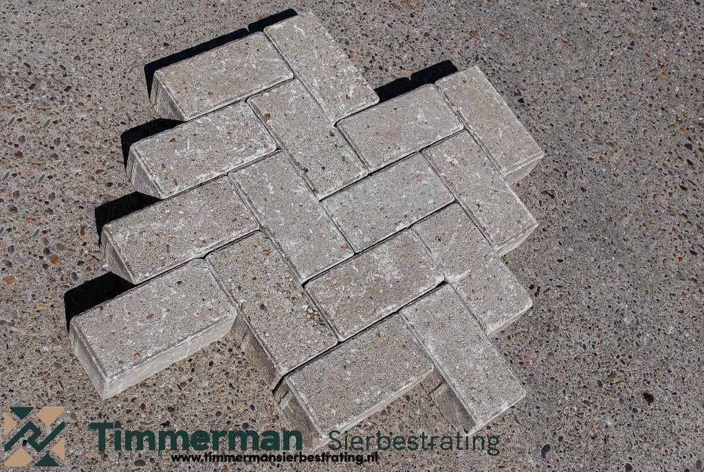 Div. partijen gebruikte betonklinkers, grijs, 8 cm, BKK, BSS, Tuin en Terras, Ophalen of Verzenden, Gebruikt, Beton, Klinkers