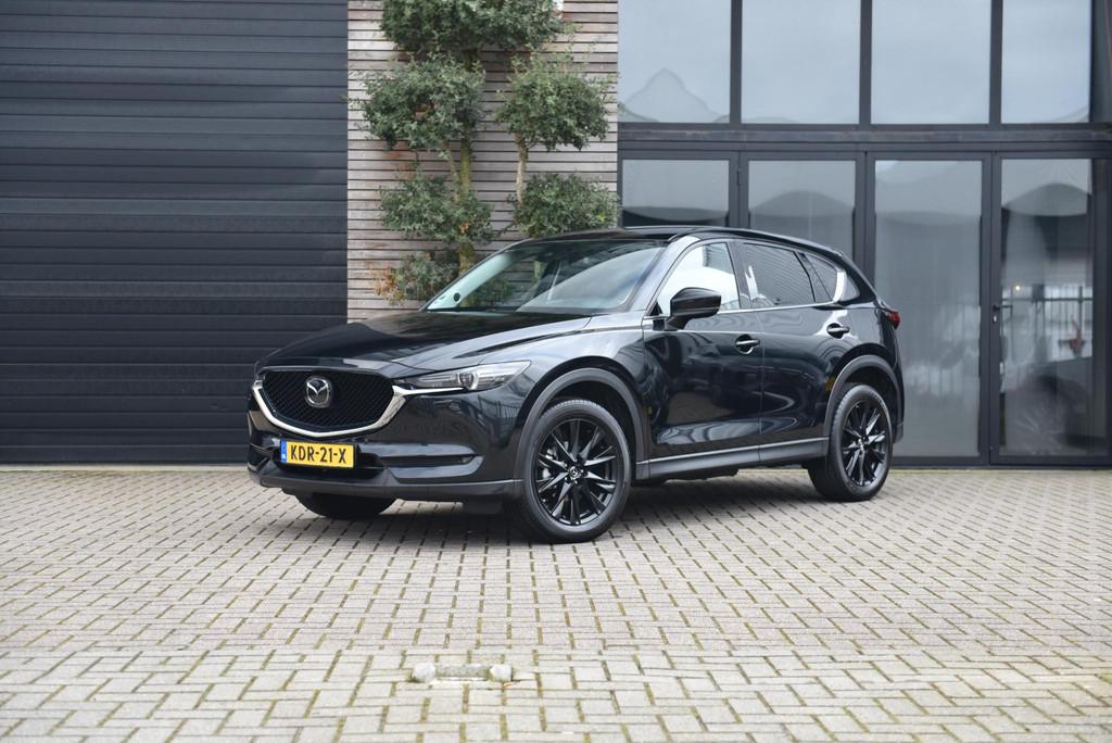 Mazda CX-5 2.5 SkyActiv-G 192 GT-M 4WD Leer Bose Camera adap, Auto's, Mazda, Automaat, Gebruikt, 2000 kg, Zwart