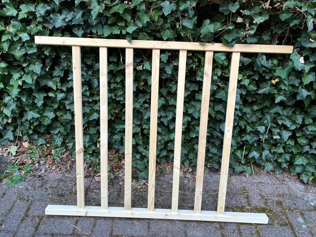 Houten hek, Ophalen, Nieuw, Hout, Spijlenhekwerk