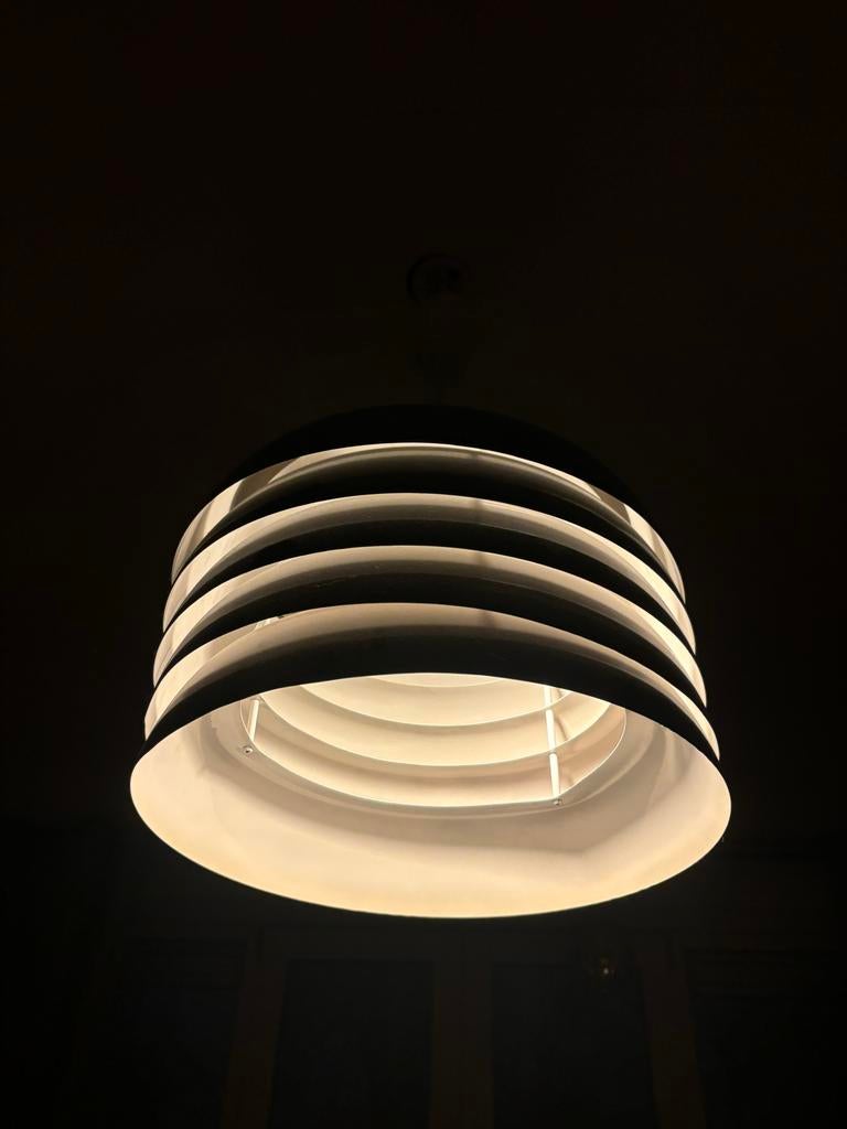 Space age plafond lamp, Huis en Inrichting, Lampen | Hanglampen, Ophalen, Gebruikt, Metaal, Minder dan 50 cm