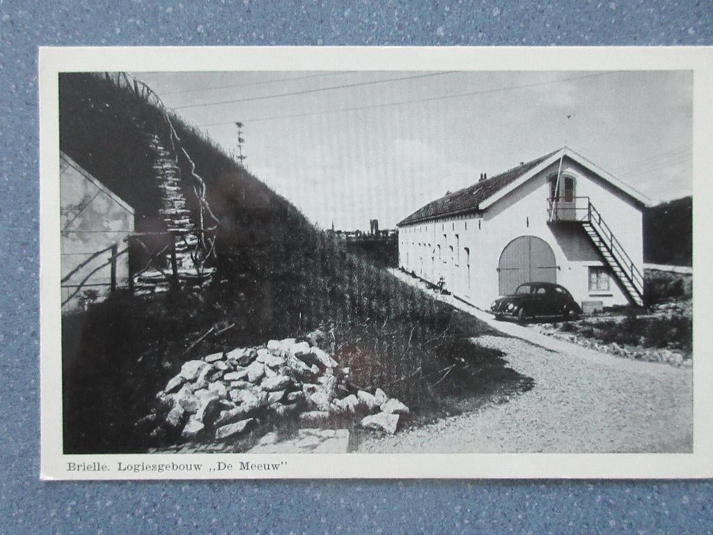 Briellel, Logiesgebouw De Meeuw, Verzenden, 1940 tot 1960, Ongelopen, Zuid-Holland