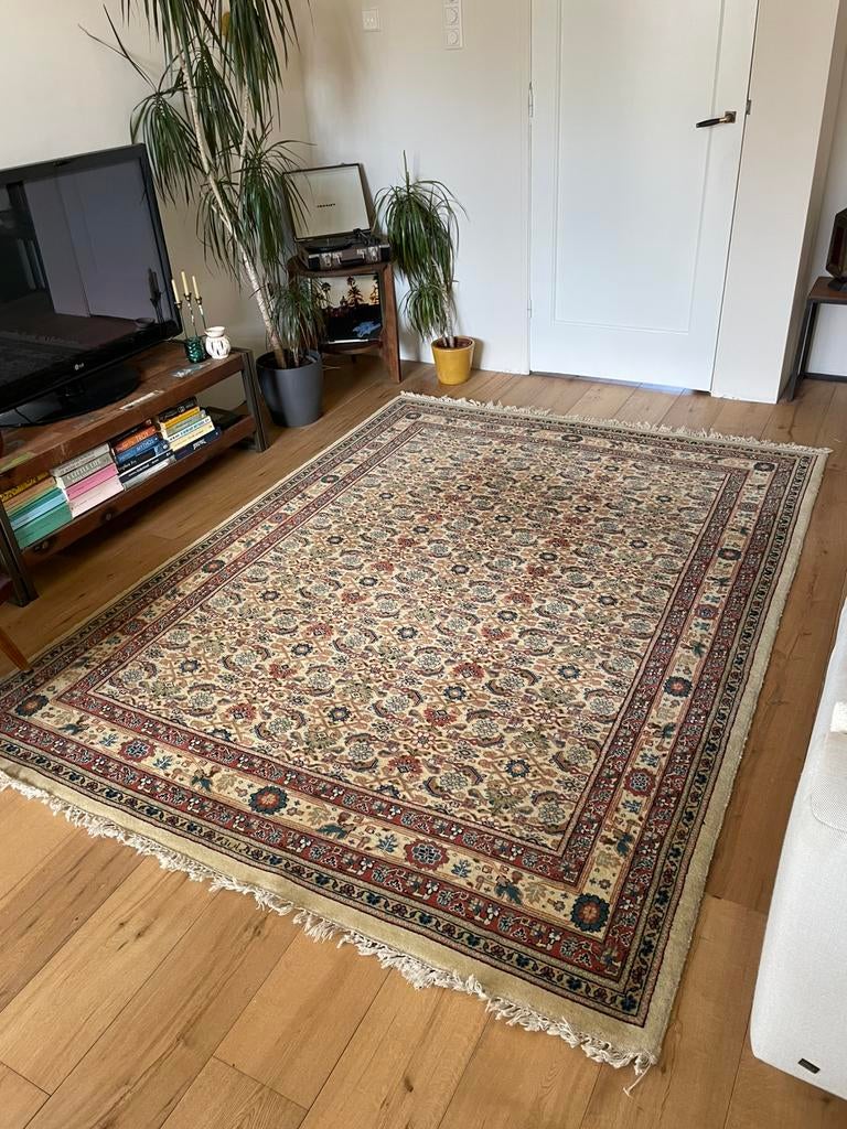 Mooi vintage Perzisch tapijt, Ophalen, Gebruikt, Overige kleuren, 150 tot 200 cm