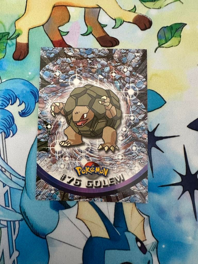 Pokemon Topps Kaart #76 Golem, Ophalen, Zo goed als nieuw, Losse kaart