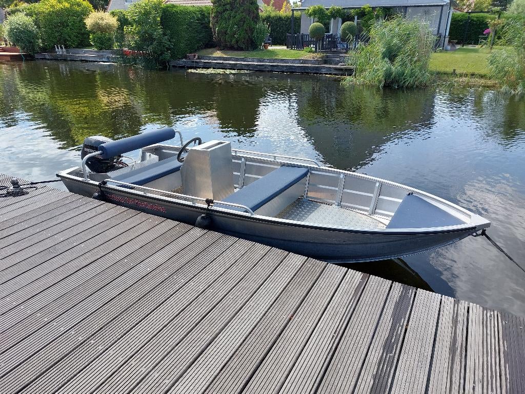 Qwest 420 met 10 EVI Mercury, Ophalen, Gebruikt, Tot 10 pk, Aluminium