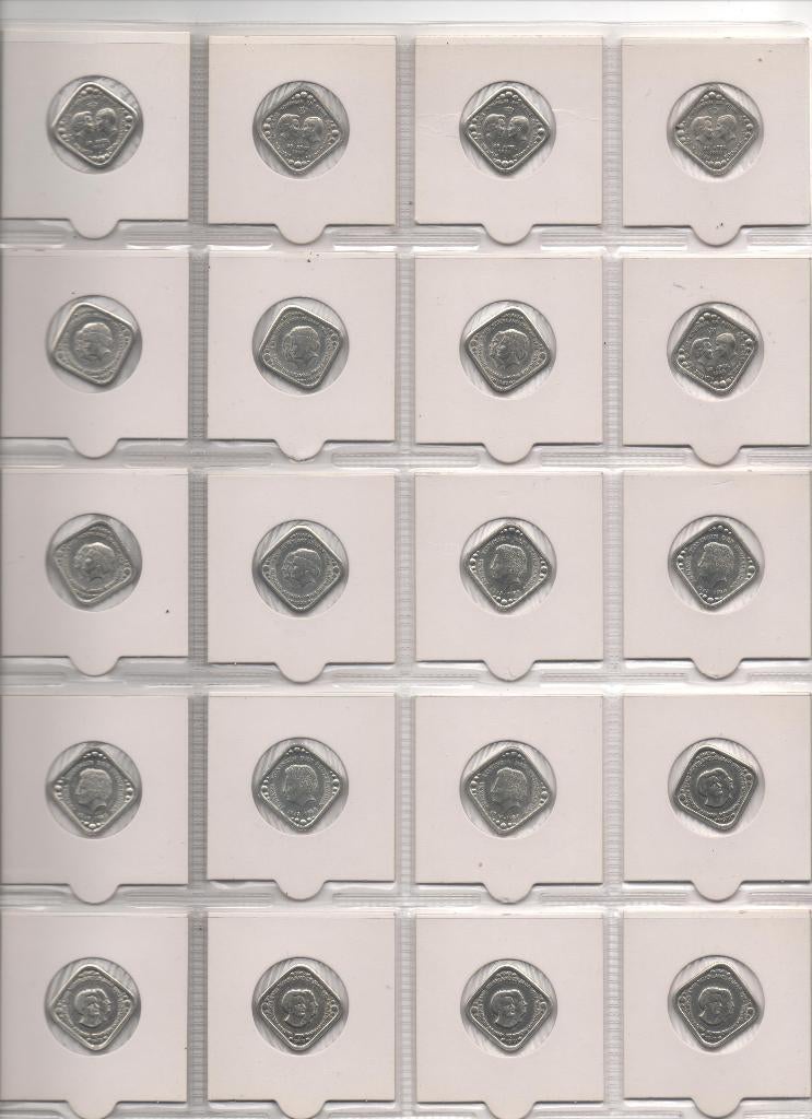 Herdenkings vierkante stuivers, Postzegels en Munten, Munten | Nederland, Losse munt, 5 cent, Koningin Wilhelmina, Ophalen of Verzenden