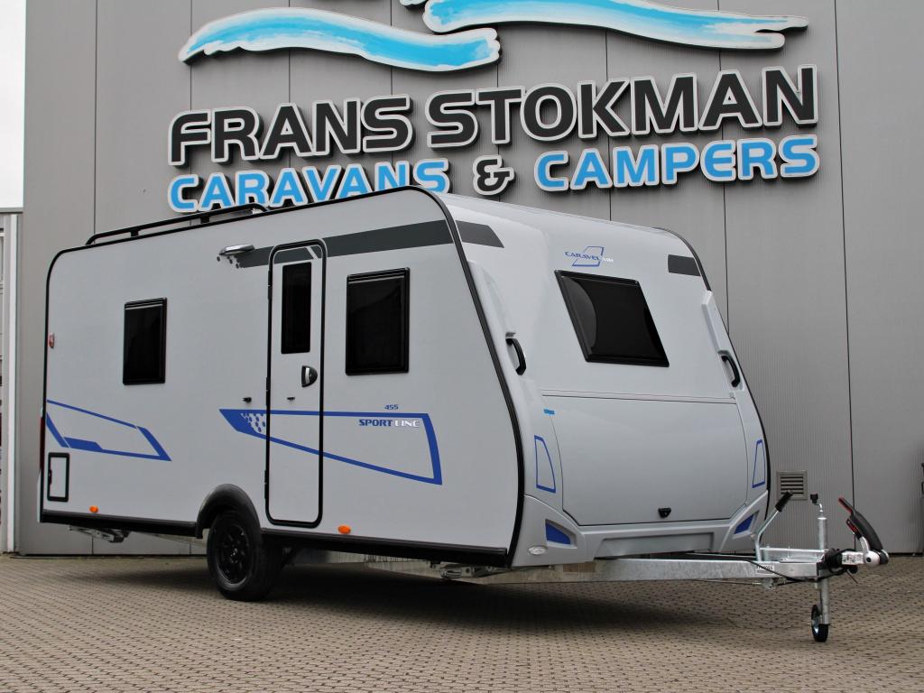 Caravelair Sport Line 455 - NIEUW 2026 - Frans bed, Caravans en Kamperen, Rondzit, Bedrijf, Tot en met 3, Overige typen