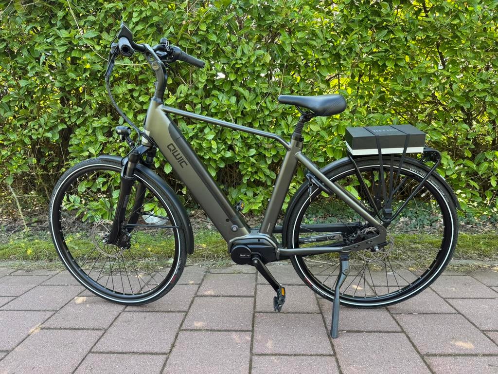 Qwic PREMUIM Midenmotor bafang, Fietsen en Brommers, Elektrische fietsen, Zo goed als nieuw, 59 cm of meer, Ophalen of Verzenden
