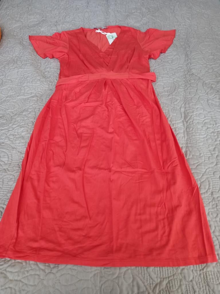 Rood positiejurkje van Queen Mum, maat S, Ophalen, Jurk, Nieuw, Maat 36 (S)