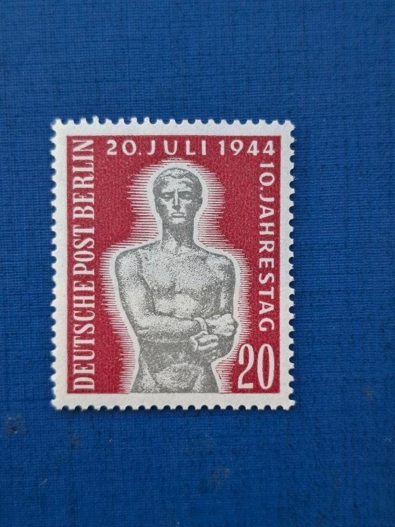 Postzegel Berlijn 1954 PF zegel Aanslag Hitler 08-04, Ophalen of Verzenden, BRD, Postfris