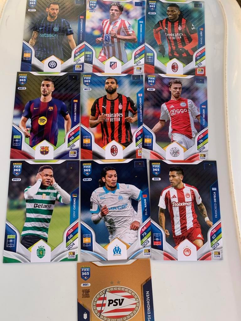 Panini FIFA 365 Adrenalyn XL Normale Kaarten-diverse spelers, Ophalen, Nieuw, Meerdere plaatjes