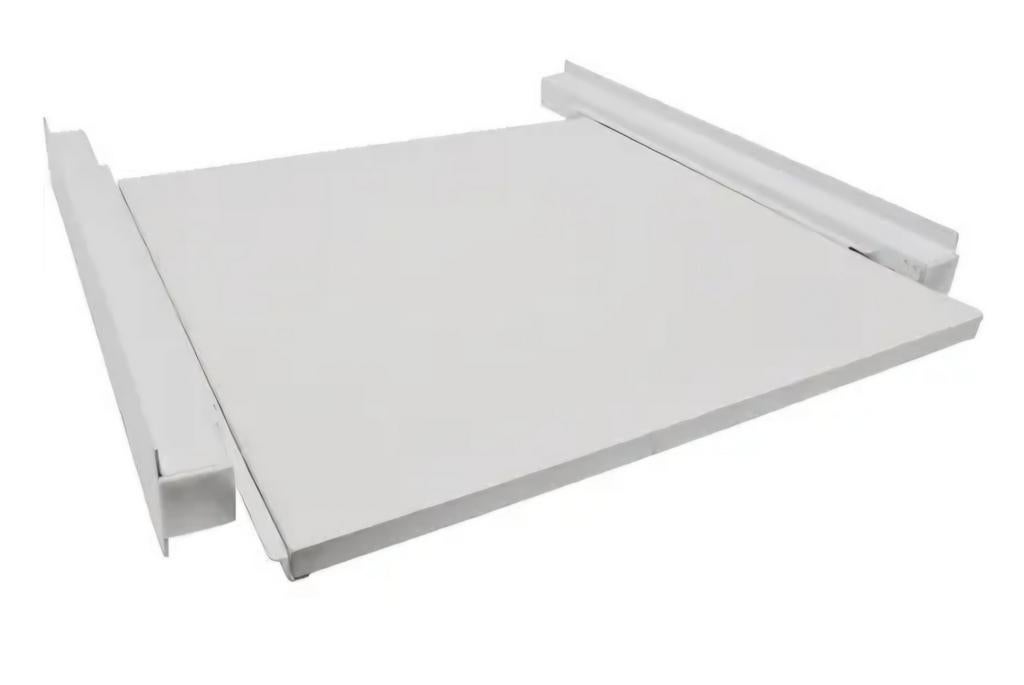 Wasmachine plank uitschuifbaar - tussenstuk - drogerrand., Witgoed en Apparatuur, Onderdelen en Toebehoren, Gebruikt, Ophalen
