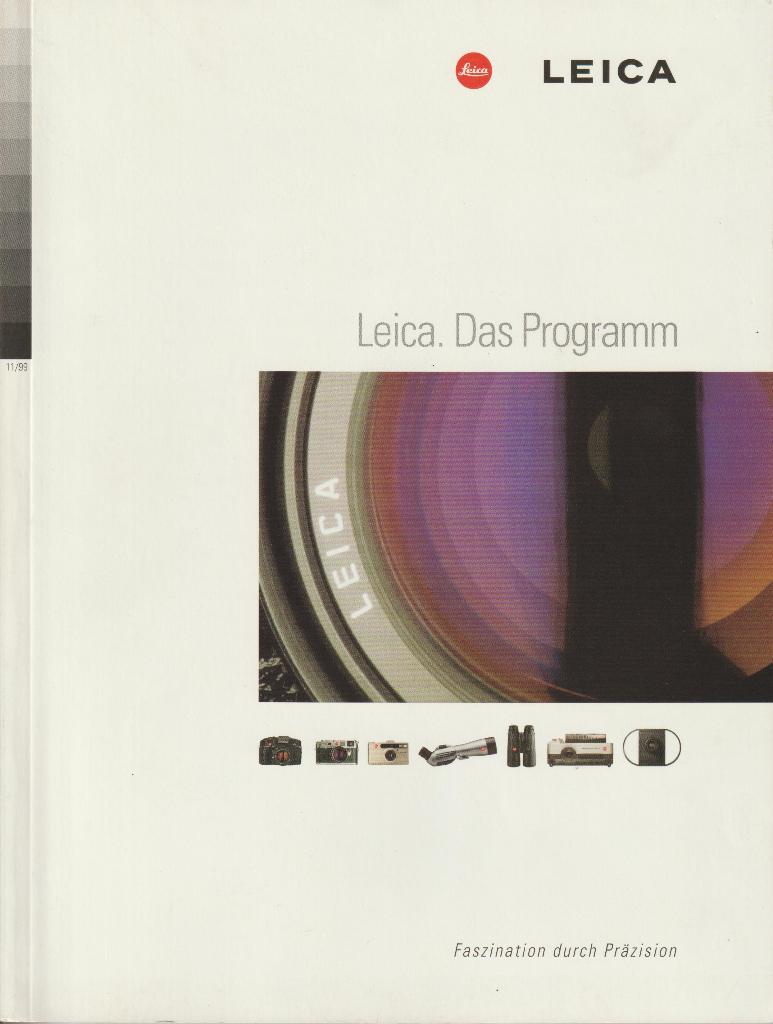 Leica. Das Programm 1999, Ophalen of Verzenden, Zo goed als nieuw, Fotograferen en Filmen
