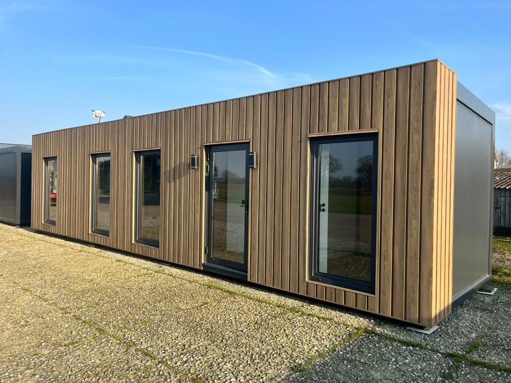 Luxe woonunit | Mantelzorg | Aanleunwoning | 12 x 3 meter, Ophalen of Verzenden