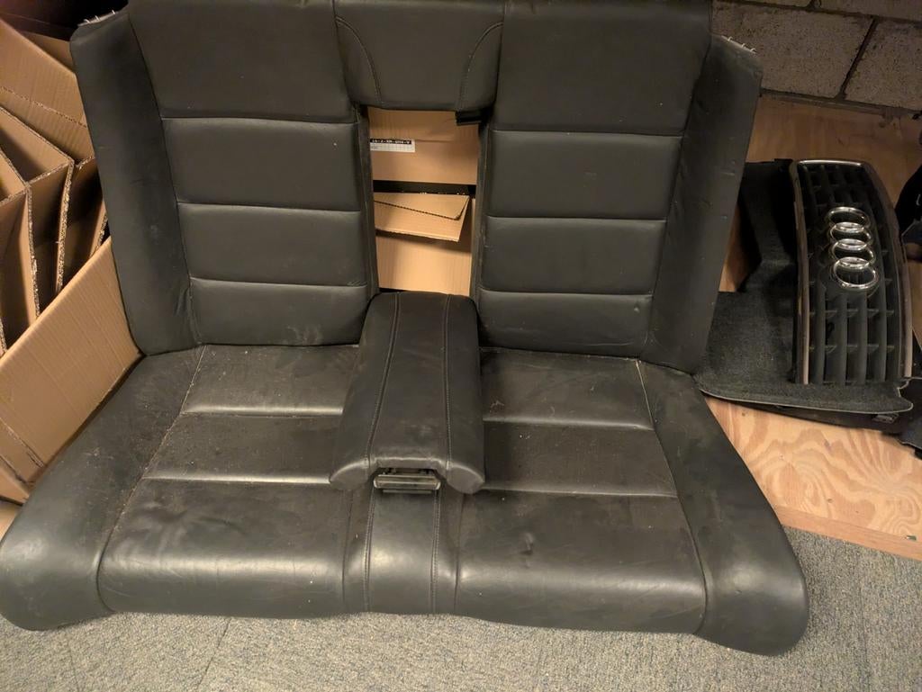 Audi A4 b6 cabrio Achterbank Leer - Gebruikt, Ophalen