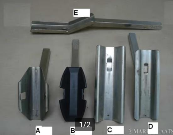 Twinny Load Classic fietsendrager onderdelen wielgoot + riem, Auto diversen, Ophalen of Verzenden, Zo goed als nieuw, Fietsendrager-accessoire