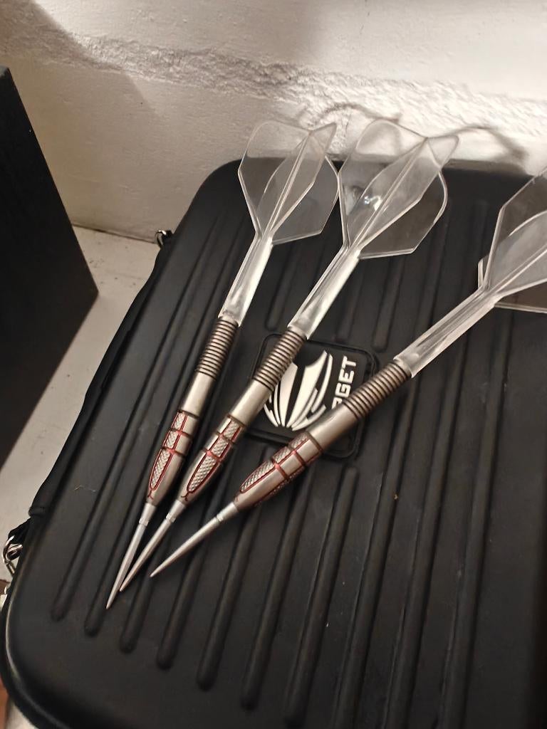 Target Nathan Aspinall G2 Swiss Point 95% dartpijlen, Sport en Fitness, Darts, Ophalen of Verzenden, Zo goed als nieuw, Pijlen
