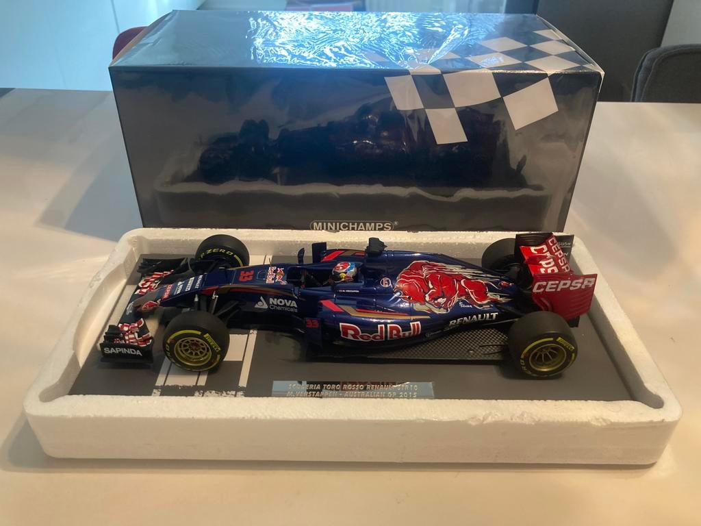 Max verstappen scuderia toro rosso str10, Ophalen of Verzenden, Nieuw, Formule 1