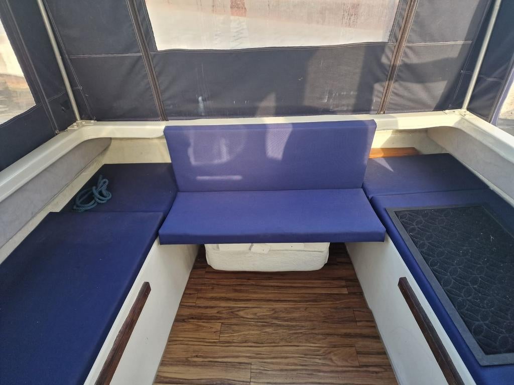 Shetland 640 met 45 pk 4takt  buitenboordmotor., Watersport en Boten, Buiten- en Binnenboordmotoren, Ophalen, Gebruikt, 30 pk of meer