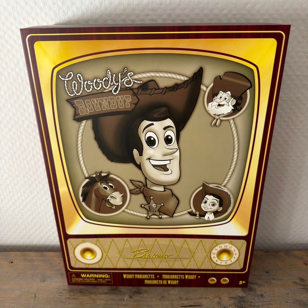 Nieuw geseald Toy Story Woody’s Roundup Marionette Woody, Ophalen of Verzenden, Nieuw
