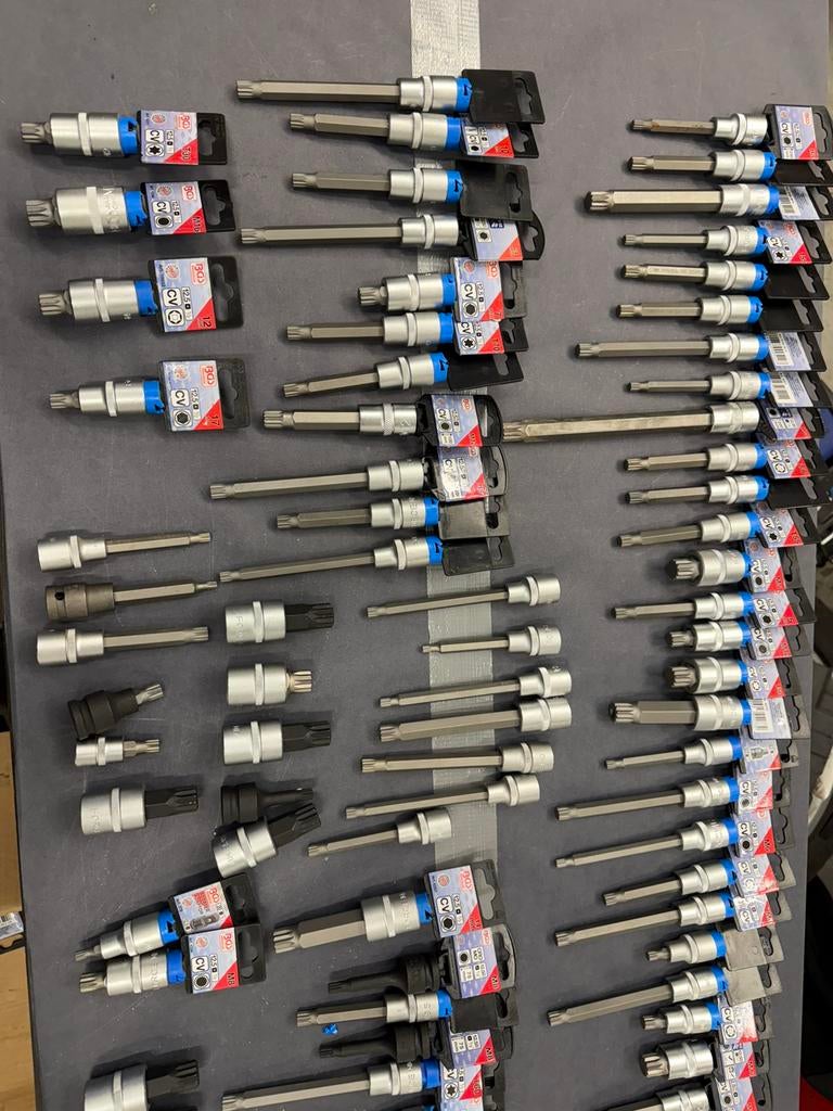 Partij meervoudige torx doppen force, Ophalen of Verzenden, Nieuw