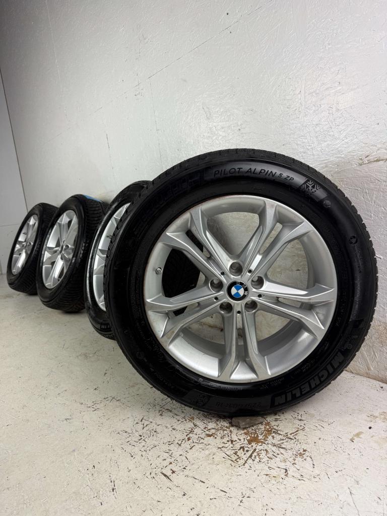 Originele BMW X3 X4 velgen 18" 5x112 Style 688 winter 7mm!, Niet ingevuld, 18 inch, Gebruikt, Banden en Velgen