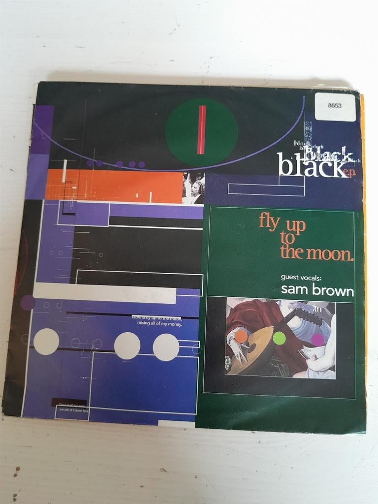 Black 7 inch fly up to the moon, Ophalen of Verzenden, Zo goed als nieuw, Pop