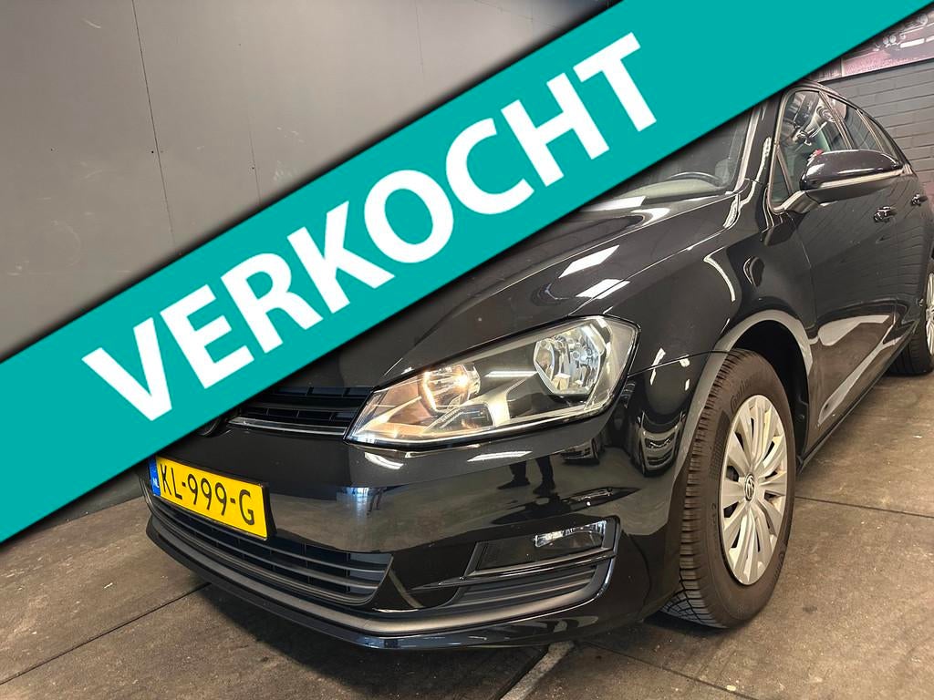 Volkswagen Golf Variant 1.6 TDI 2016 DSG CARPLAY NL Navi 1ei, Gebruikt, Euro 6, 4 cilinders, 700 kg