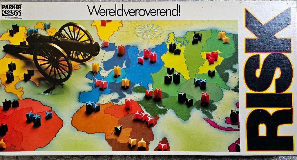 Risk bordspel, Ophalen of Verzenden, Zo goed als nieuw, Parker