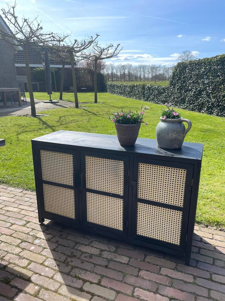 Webbing dressoir Bandung, Ophalen of Verzenden, Zo goed als nieuw, 25 tot 50 cm, 100 tot 150 cm