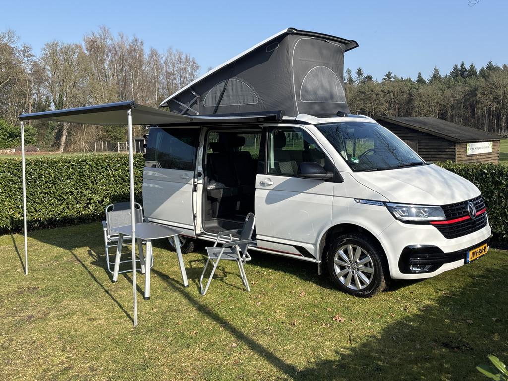 Volkswagen CALIFORNIA BEACH T6 2.0TDI 150PK - Adaptieve Crui, Caravans en Kamperen, Campers, Automaat, Airbags, MINI4YOU, Volkswagen