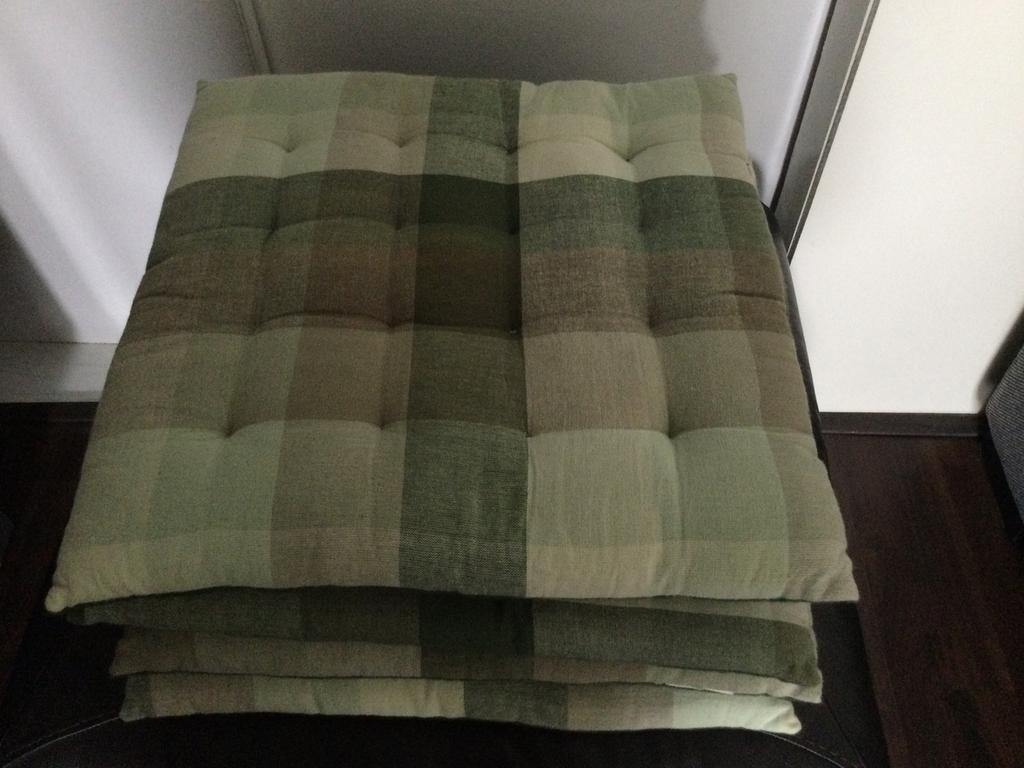 Kussens 4 stuks, Ophalen, Nieuw, Groen, Vierkant