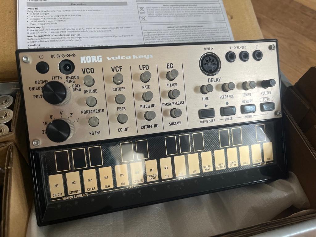 Korg Volca Keys, Muziek en Instrumenten, Synthesizers, Ophalen of Verzenden, Zo goed als nieuw, Overige aantallen, Korg