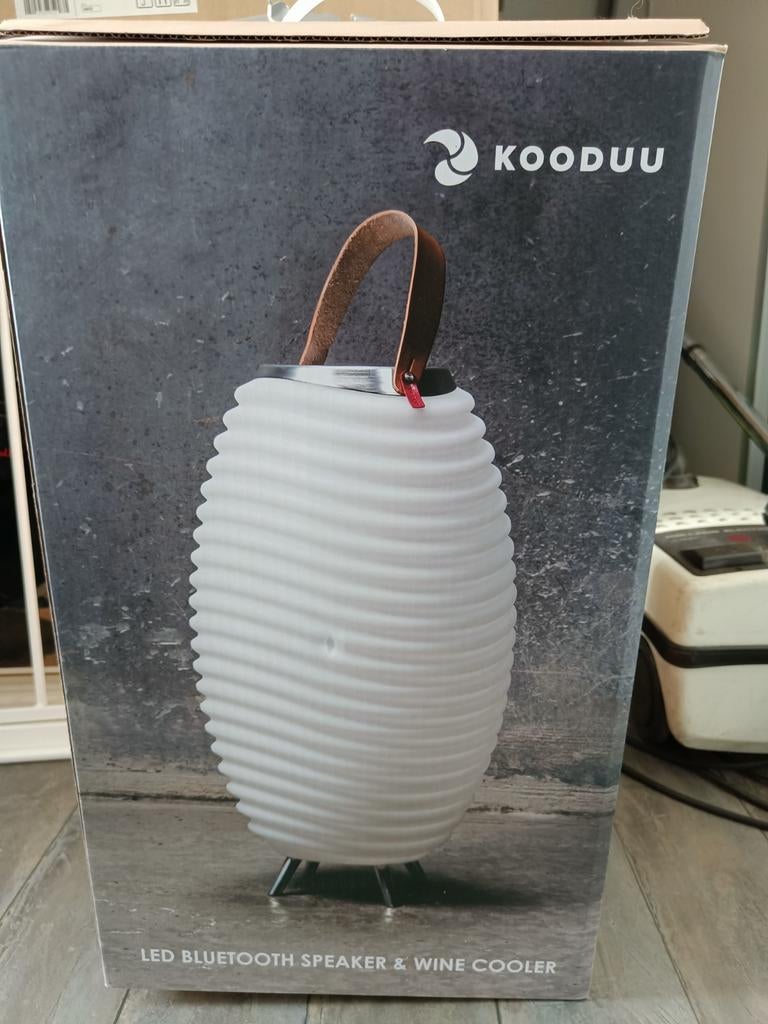 Kooduu Synergy 50S LED Bluetooth speaker en wijnkoeler, Audio, Tv en Foto, Luidsprekers, Ophalen of Verzenden