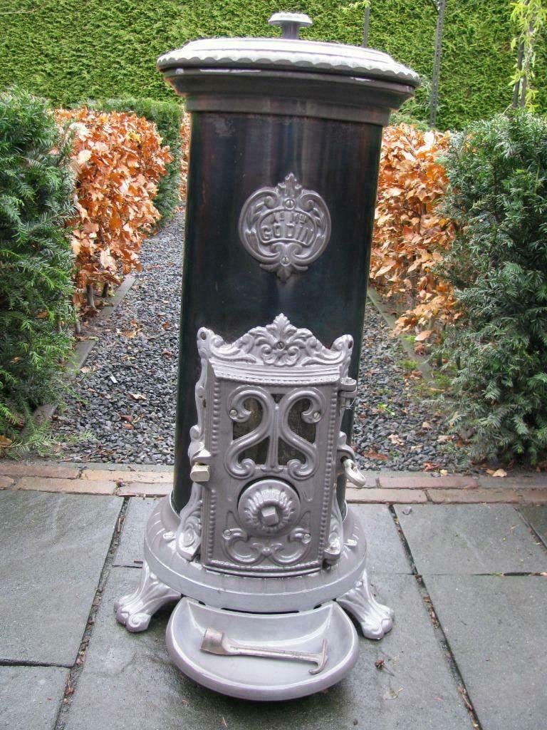Zeer nette Godin houtkachel of kolen allesbrander 5KW, Ophalen, Zo goed als nieuw, Overige materialen, Brocante