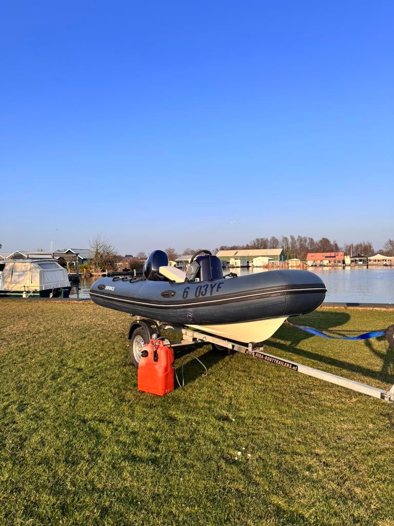 Brig rubber boot, Watersport en Boten, Ophalen, Yamaha, Zo goed als nieuw, Benzine